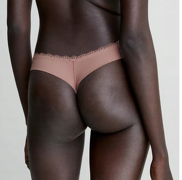 Calvin Klein dam spetsring rosa trosor M