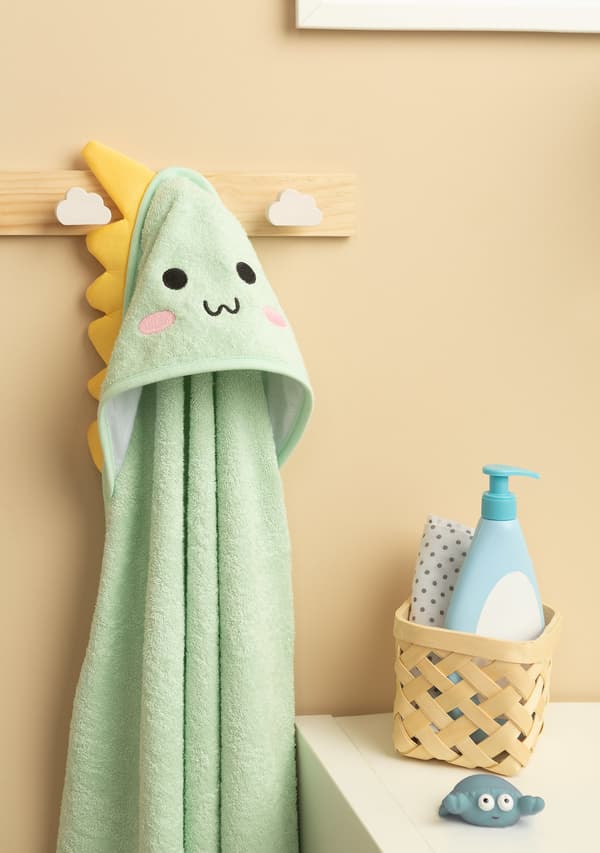 BATHFRIENDS BADKARAMELL 100x100 DINO MINT