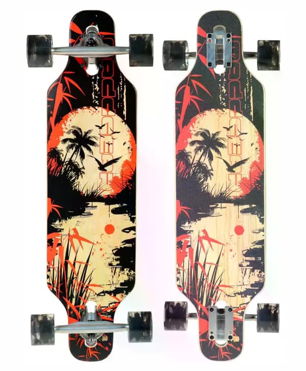Madd Gear Drop Through Cruiser Skateboard | 31" Twilight Lagoon