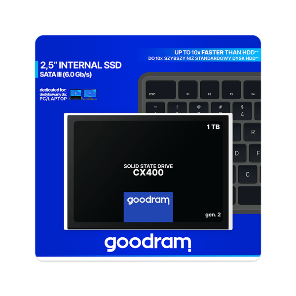 Goodram CX400 1024GB SSD-levy