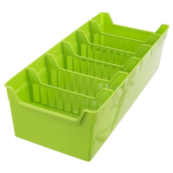 Opbevaringsorganizer til krydderier grøn 30x13x8 cm