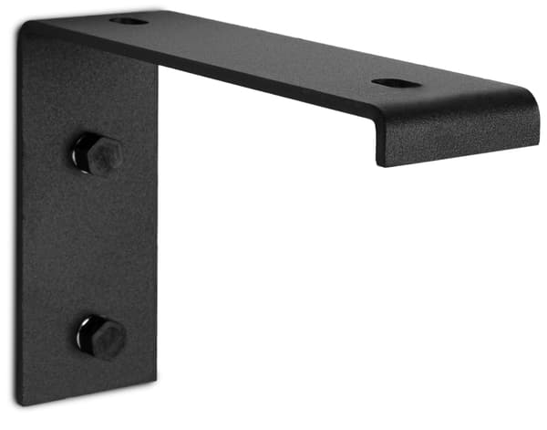 Sort metalhyldebeslag op til 30 kg