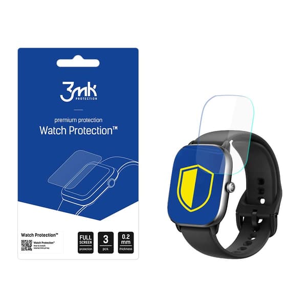 Amazfit GTS 4 Mini - 3mk Urbeskyttelse ARC