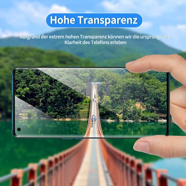 2x Härdat glas för Oppo Find X2 Pro