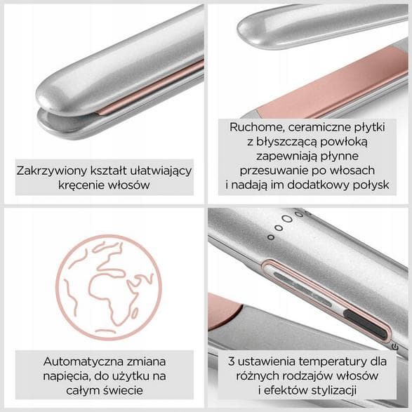 Prostownica BABYLISS ST260E Sølv