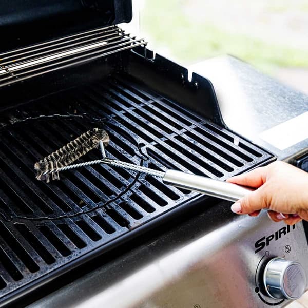 TERÄSHARJA GRILLIN PUHDISTUKSEEN GRILL KINGHOFF KH-1915