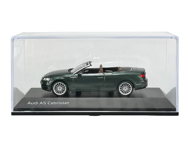 FORHANDLERMODEL AUDI A5 CABRIOLET GOTLAND GRØN 1:43 501.17.053.33
