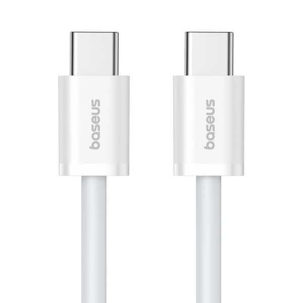 Baseus Superior Series II USB-C-kabel - USB-C 30W 480Mb/s 1m - Vit
