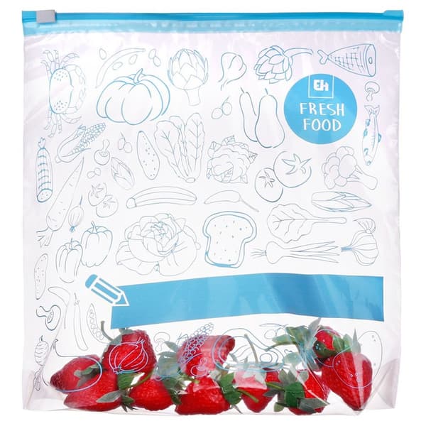 Ziplock-påsar för mat 3 l 10 st.