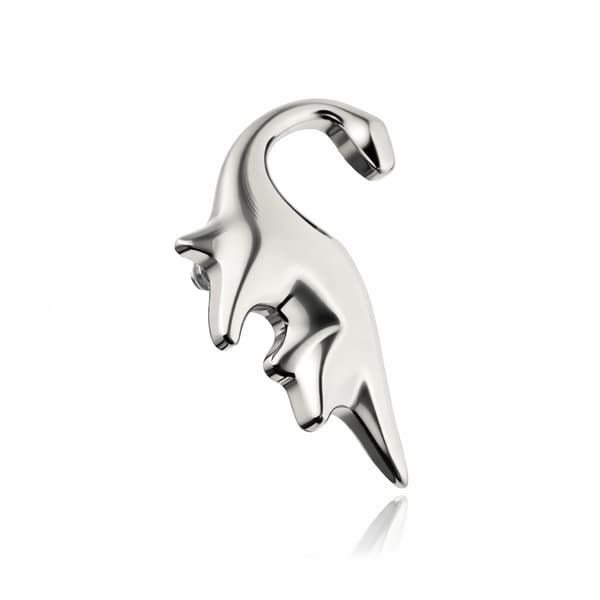 Titan Dinosaurie Mutter - Silver - TNA-229 1.2 mm