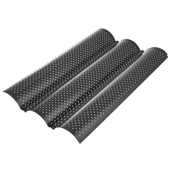 Stålform för baguetter 38 cm