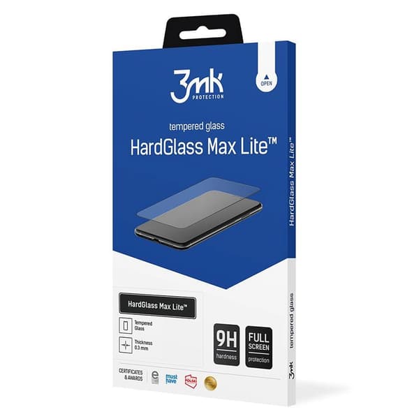 Google Pixel 8 5G – 3mk HardGlass Max Lite Black