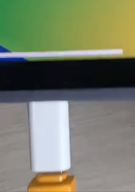QICKTech Lightning-hona till USB-C-hane-adapter för laddning och dataöverföring