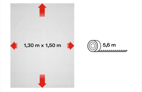 TESA H&L STANDARD 1,3X1,5 ANTHR.