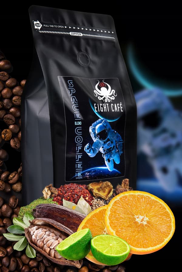 Space Coffee Friskristet malet kaffe 500G