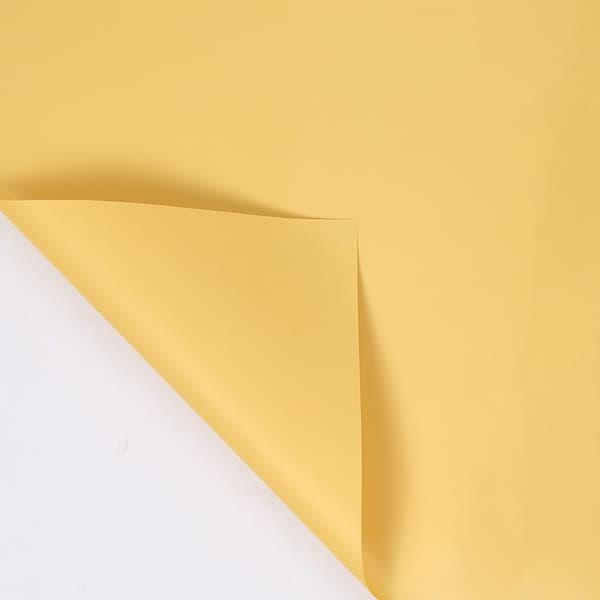 Blomfolie - Ljusguld - Ark 58x58 cm - 20 st