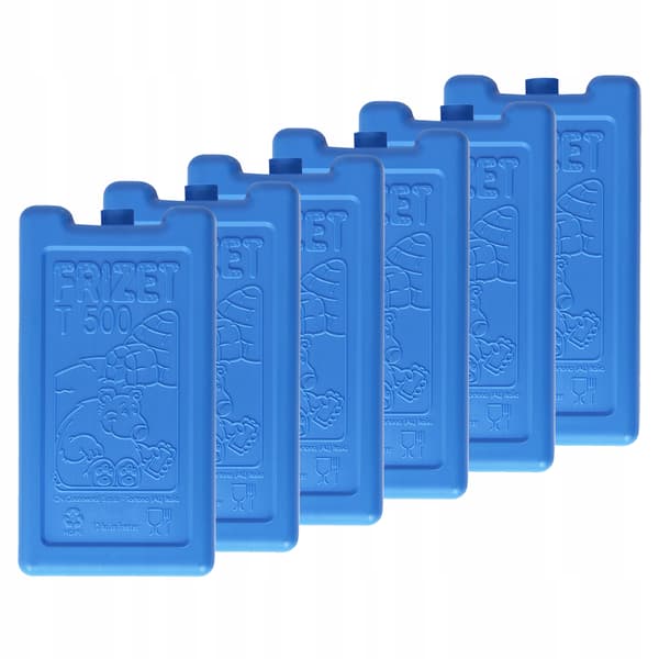 Fryseposer til rejsekøler, termopose, 6 x 500 ml