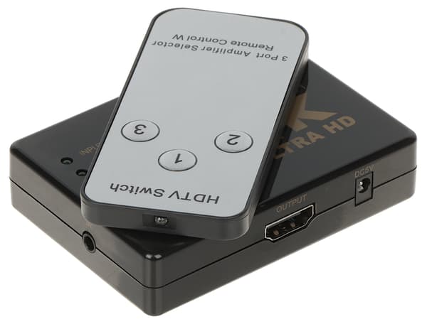 VIDEO-SKIFT HDMI-SW-3/1-IR-4K