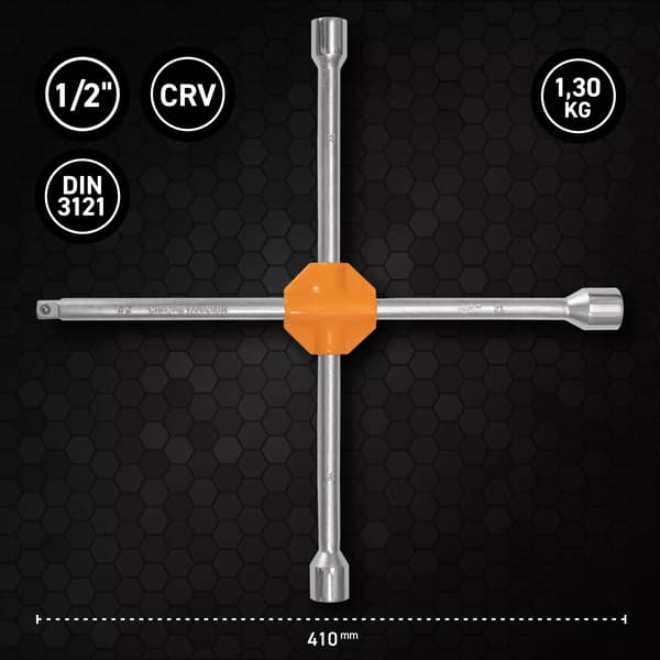MJW 1/2" hjulnøgle