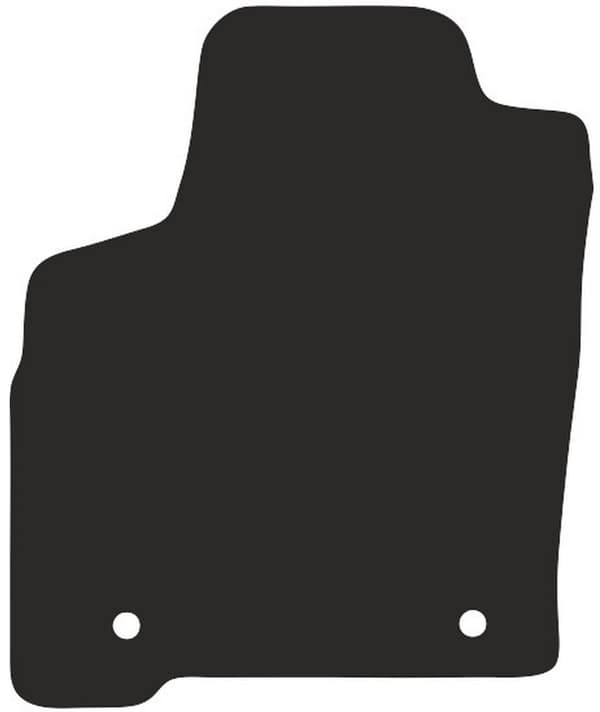 Polyamid chaufførmåtte med gummibagside til Opel Meriva A minivan 2002-2010