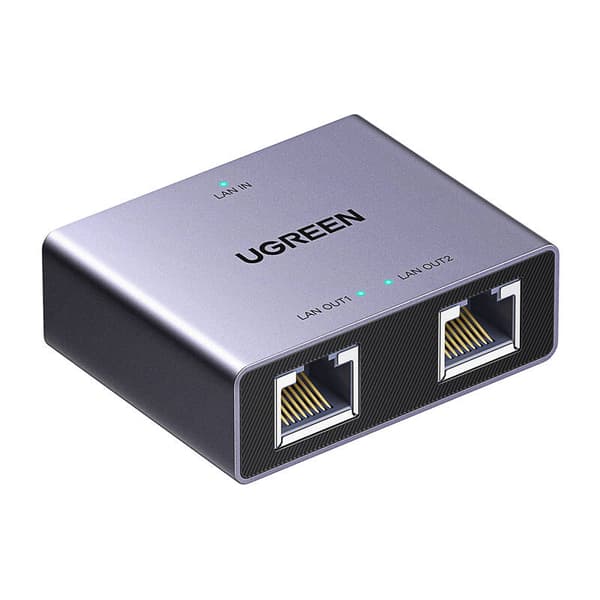 Ugreen NW301 Ethernet-splitteradapter (1x2)