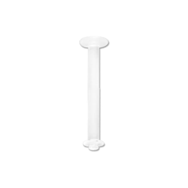 BioPlast tungpiercing - RETAINER - transparent - BP-016 1.6/14