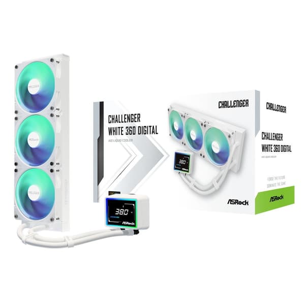 ASRock Challenger White 360 Digital kylare