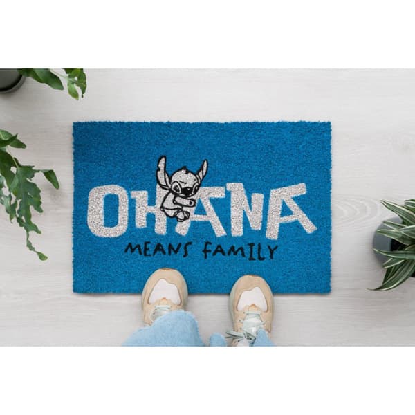 Disney Stitch - Dørmåtte (40 x 60 cm) (blå)