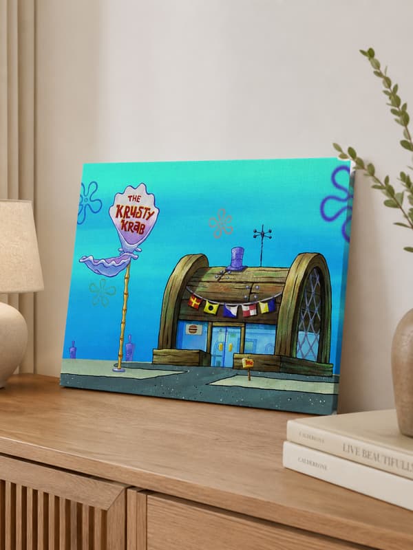 Maling efter numre SpongeBob Krusty Krab 50x40 cm