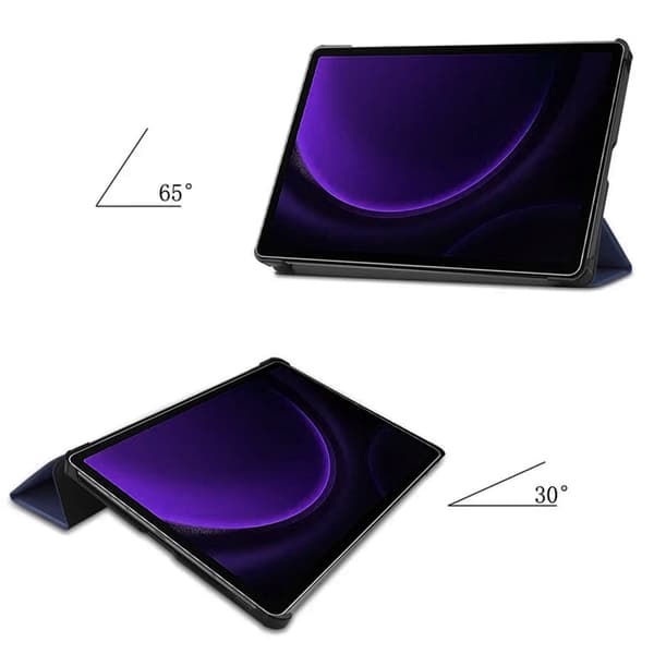 Smart Case Samsung Galaxy Tab S9 FE:lle (laivastonsininen)