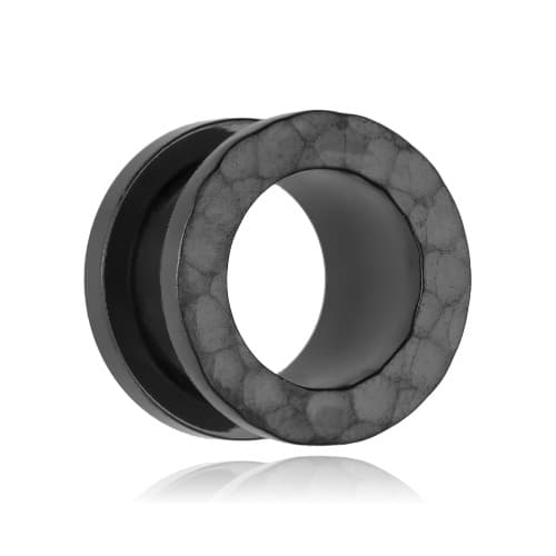 Dekorativ tunnel - sort - PT-075 20 mm