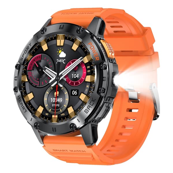 GRAVITY GT22-3 HERRESMARTWATCH - AMOLED, EKSTRA REM (sg030c)