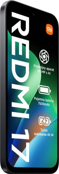 XIAOMI Redmi 17 4G (LTE) Smartphone 4GB/256GB Sort