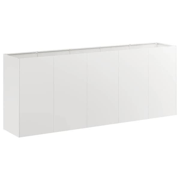 vidaXL urtepotte 200x40x80 cm rustfrit stål