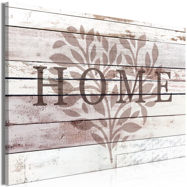 Poster - Beige alfabet