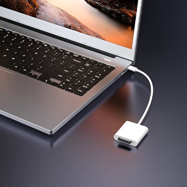 USB-C til SD-kortlæser