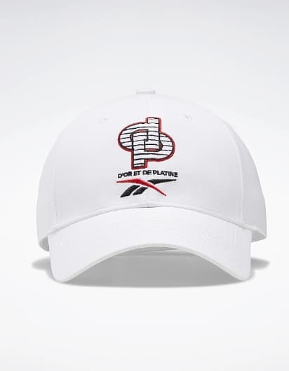 Reebok vit baseballkeps med logotyp