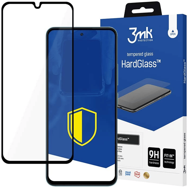 POCO M6 5G - 3mk HardGlass Max Lite Svart