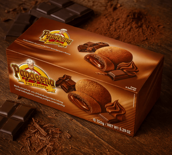 Papagena-småkager med chokoladecreme 150 g