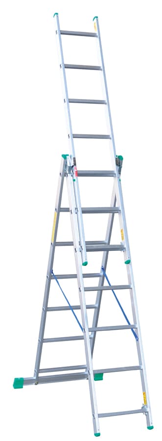 3-ELEMENTS ALUMINIUMSTEGE 420 CM 7+7+7 STEGPLAR - DR4207