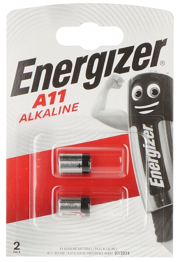ALKALISK BATTERI BAT-E11A*P2 6V E11A SPÆNDINGSGIVER