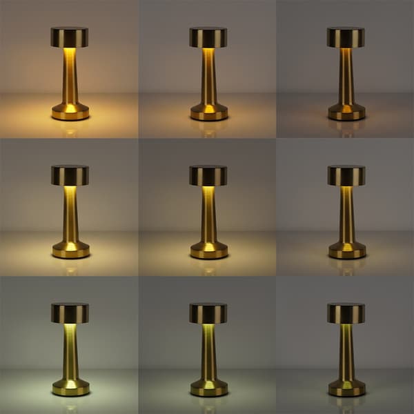 Guldbordslampa 21 LED 21 cm