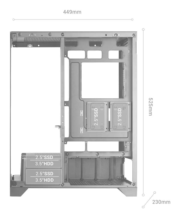 TACENS MARS MC-PRISMA ATX-taske