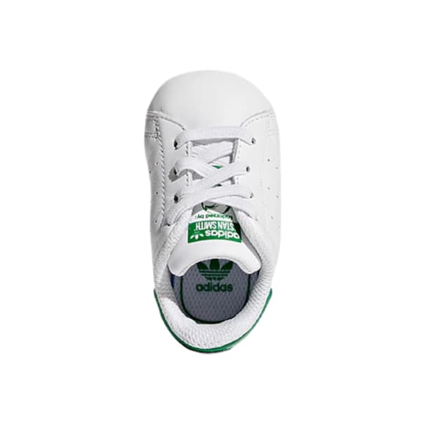 Børne hvide ADIDAS STAN SMITH CRIB 17 sportssko