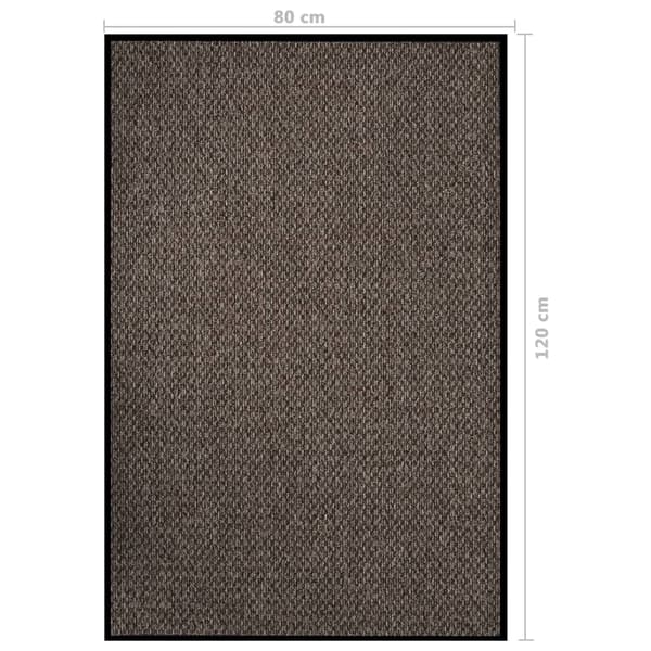 vidaXL Dörrmatta, Beige, 80 x 120 cm