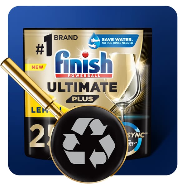 FINISH Ultimate Plus 25 citronkapsler