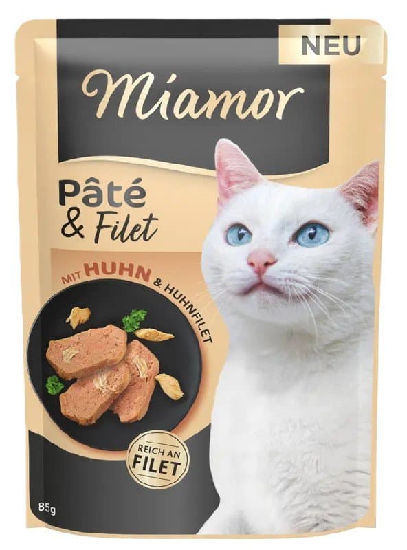 Miamor | Paté & Filet | Kattepose 85g - Kylling 85g