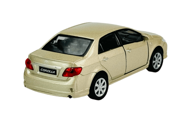 Welly 2009 Toyota Corolla guld 1:34 43608