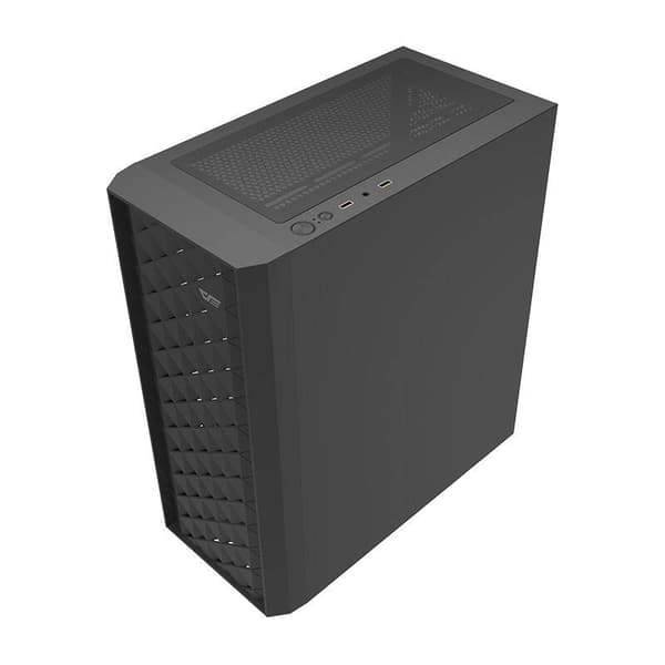 Darkflash DK351 Datorchassi (Svart) + 4 RGB-fläktar