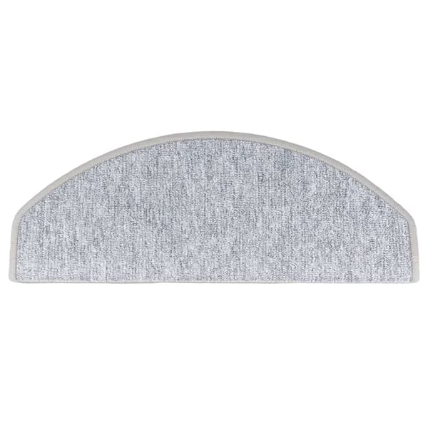 vidaXL trappetrin, 10 stk., 65x24x4 cm, lysegrå